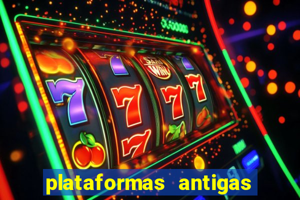 plataformas antigas de jogos